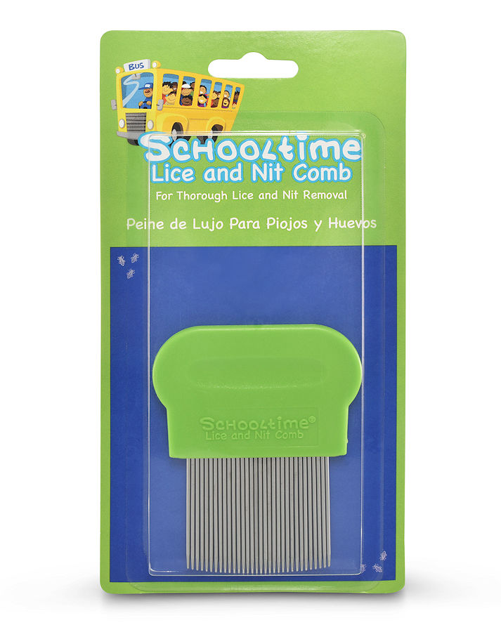 Schooltime Lice control Products - Schooltime® Metal Head Lice & Nit Removal Comb