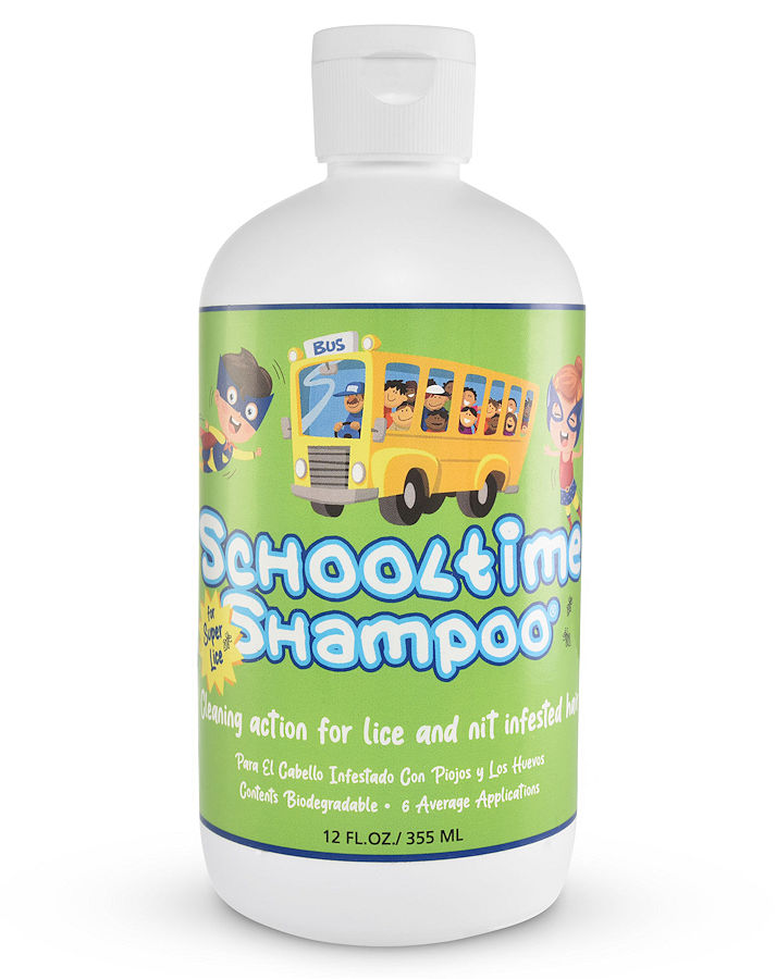 Schooltime® Lice Elimination and Maintenance Shampoo 12oz.