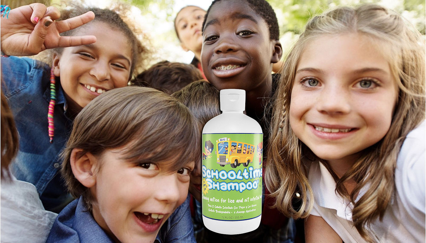 Be ready for kids' return to school with Schooltime Lice Shampoo & products!